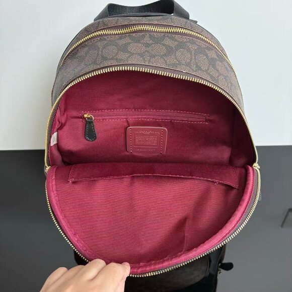 Coach Women\'s Leather Backpack Dimensions: 27 x 36 x 13 main image 8